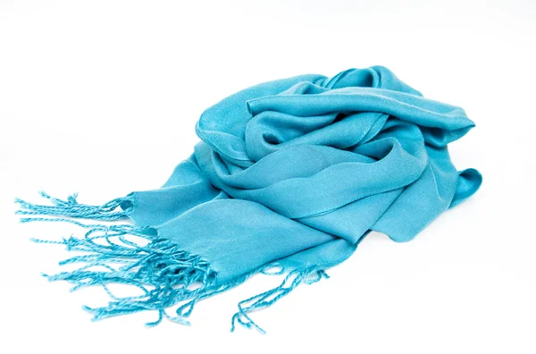Niebieski szalik — Zdjęcie stockowe