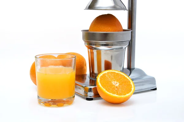 Sumo fresco de laranja — Fotografia de Stock