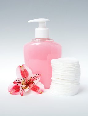 Bodycare items clipart