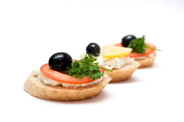 stock image Mini sandwiches