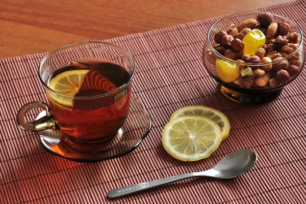 stock image Tea with lemon