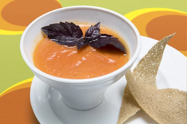 "Zupa gazpacho — Zdjęcie stockowe