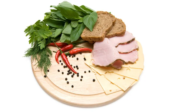 Sandwich ingredienser — Stockfoto