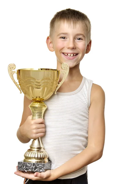 Маленький чемпион — стоковое фото