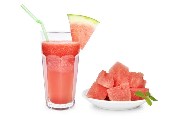 Wassermelonen-Smoothie — Stockfoto