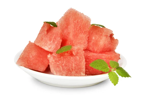 Watermelon pieces — Stock Photo, Image