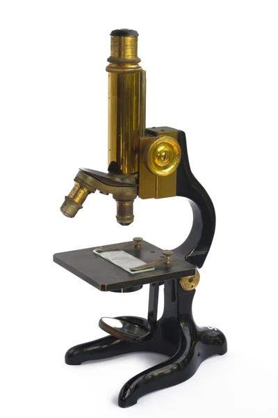 Microscopio retro — Foto de Stock