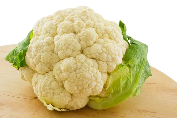 Whole Cauliflower isolated on white — Stock Photo, Image