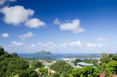 Victoria, Mahe, Seychelles clipart