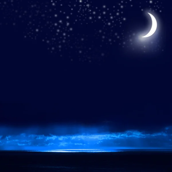 Летняя ночь — стоковое фото