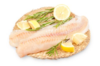 Alaska pollock fillets clipart