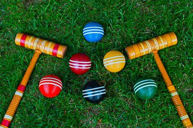 Croquet clipart