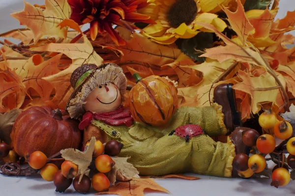 Relaxing Scarecrow — Stock Photo, Image