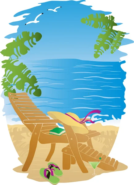 stock vector Accessories for Beach Sports and Leisure.