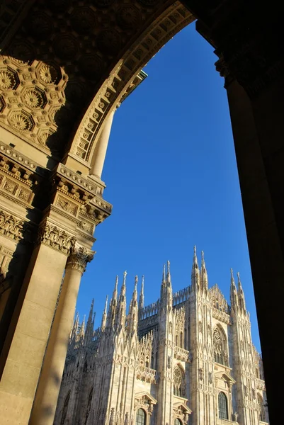 Catedral de Milão — Fotografia de Stock