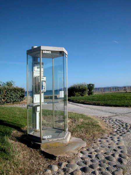 Veřejné telefonní kabina — Stock fotografie