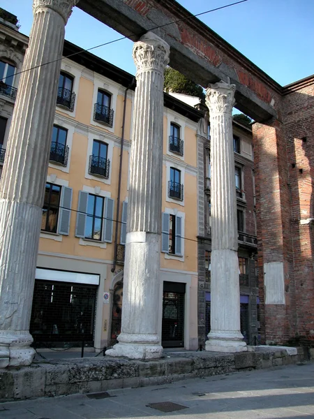 Columnas de San Lorenzo, Milán — Foto de Stock