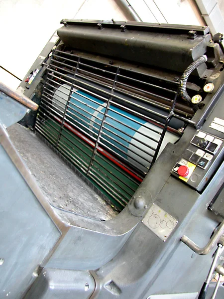 stock image Offset machine equipment