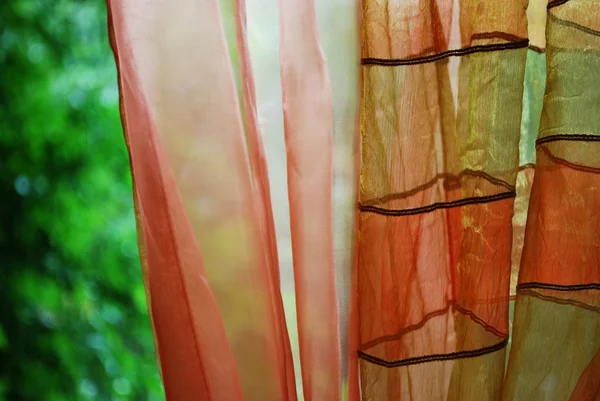 透明なカーテン — ストック写真