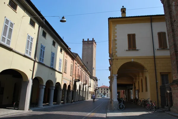 Castelleone 마을, 이탈리아 — 스톡 사진