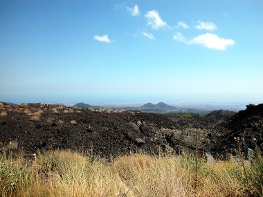 Etna Yanardağı ve catania