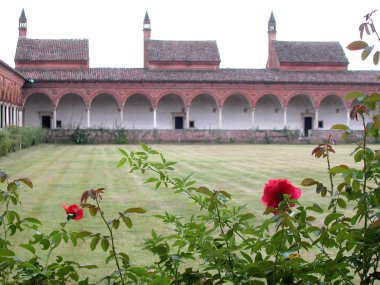 Certosa di Pavia, Italy clipart