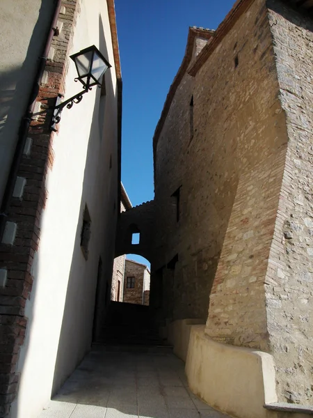 Pueblo medieval — Foto de Stock