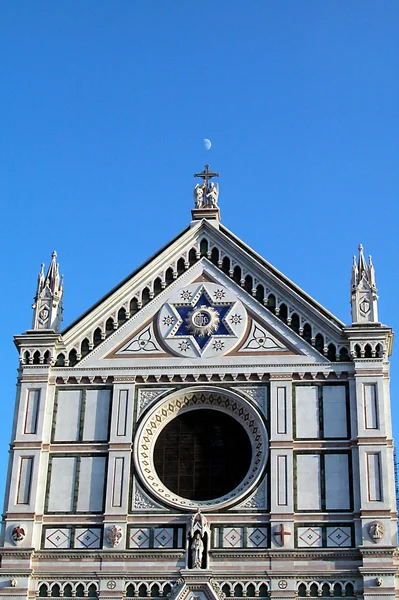 Kostel Santa croce ve Florencii, Itálie — Stock fotografie