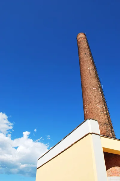 Brick chimney — Stock Photo, Image