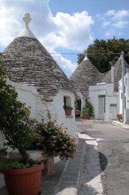 Alberobello 'daki Trulli evleri