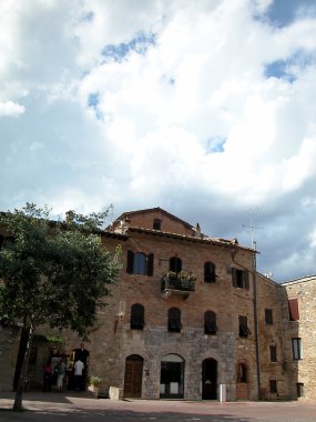 San gimignano Köyü, İtalya