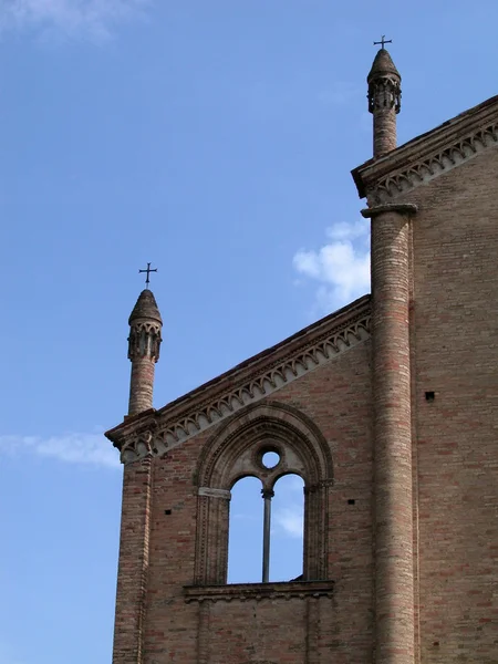 Igreja Românica — Fotografia de Stock