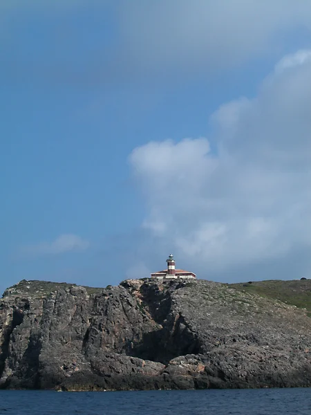 Giglio 섬에 llighthouse — 스톡 사진