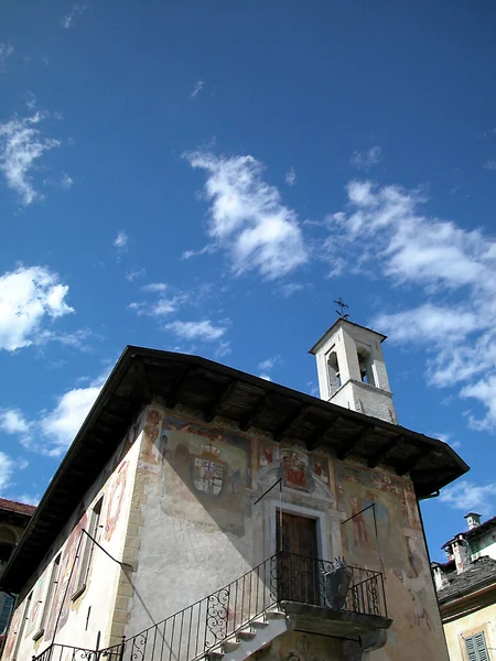 Bir orta san giulio Köyü, İtalya — Stok fotoğraf