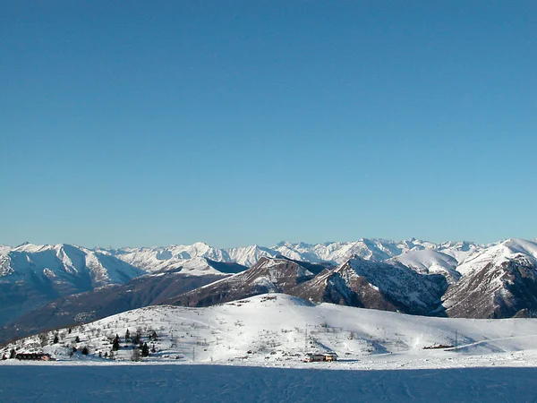 Krajobraz gór zima — Zdjęcie stockowe
