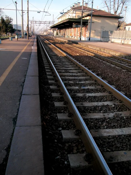 Oude spoorweg station — Stockfoto