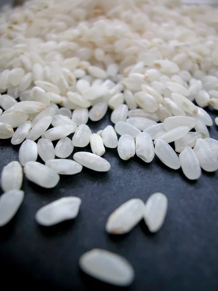Macros de arroz blanco —  Fotos de Stock