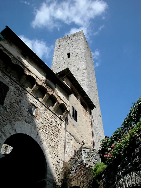 Pueblo de San Gimignano, Italia —  Fotos de Stock