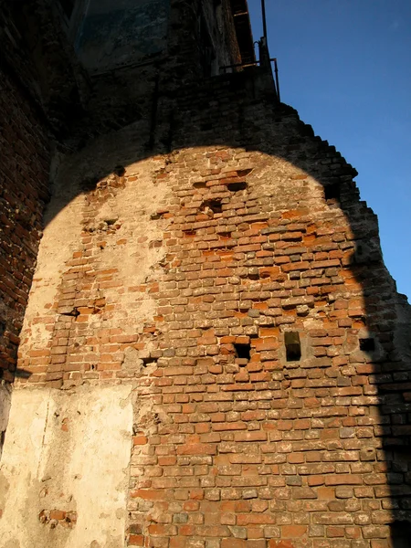 Medieval castle arcade — Stock Photo, Image