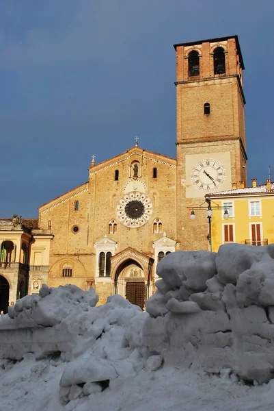Kathedrale, lodi, italien — Stockfoto