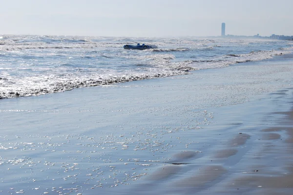 Plaża i morze — Zdjęcie stockowe