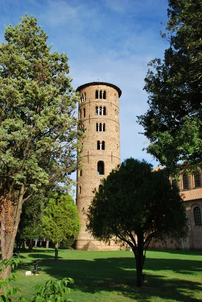 St. Apollinare na torre redonda Classe — Fotografia de Stock
