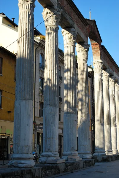 St. lorenzo kolommen — Stockfoto