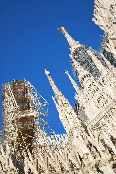 Katedrála v Miláně — Stock fotografie