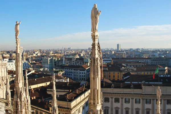 Панорамний вид на Мілан — стокове фото