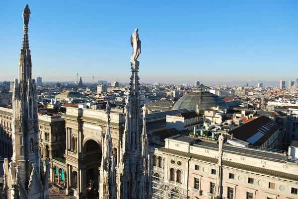 Panoramiczny widok na Mediolan — Zdjęcie stockowe