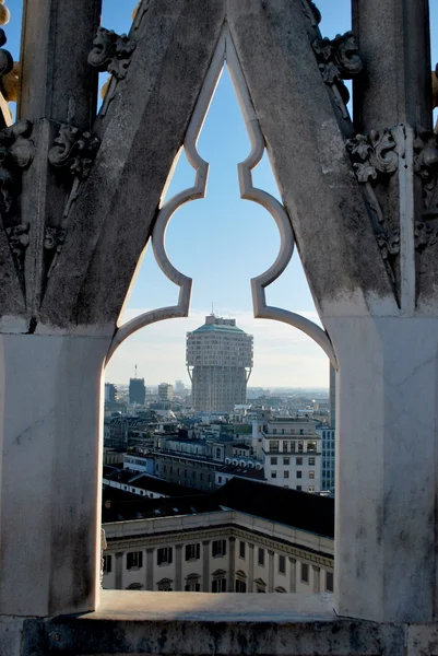 Vista panoramica di milano — Foto Stock