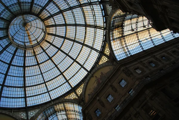 Vittorio Emanuele II Gallery, Milão — Fotografia de Stock