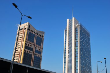 Garibaldi towers, Milan clipart