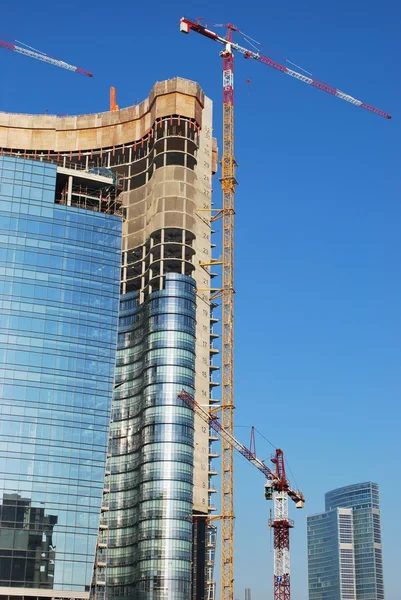 Construcción de rascacielos —  Fotos de Stock